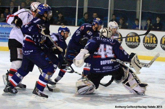Photo hockey match Brest  - Briançon  le 19/10/2013