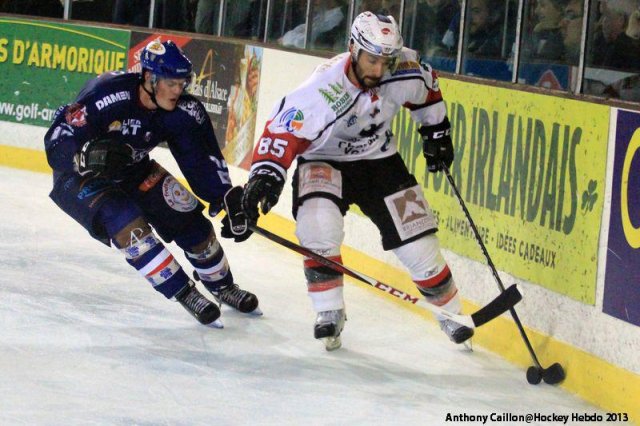 Photo hockey match Brest  - Briançon  le 19/10/2013