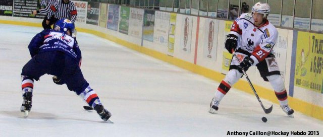 Photo hockey match Brest  - Briançon  le 19/10/2013