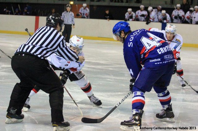 Photo hockey match Brest  - Briançon  le 19/10/2013