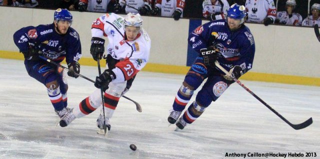 Photo hockey match Brest  - Briançon  le 19/10/2013