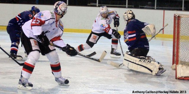 Photo hockey match Brest  - Briançon  le 19/10/2013