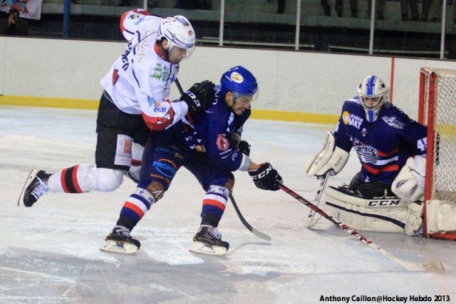 Photo hockey match Brest  - Briançon  le 19/10/2013