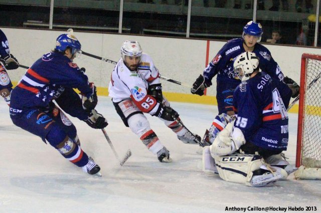 Photo hockey match Brest  - Briançon  le 19/10/2013