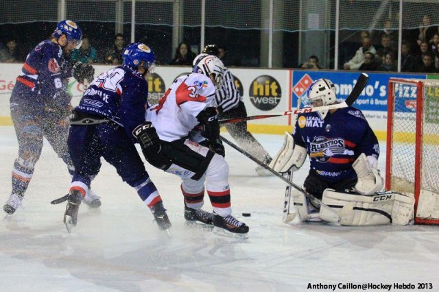 Photo hockey match Brest  - Briançon  le 19/10/2013