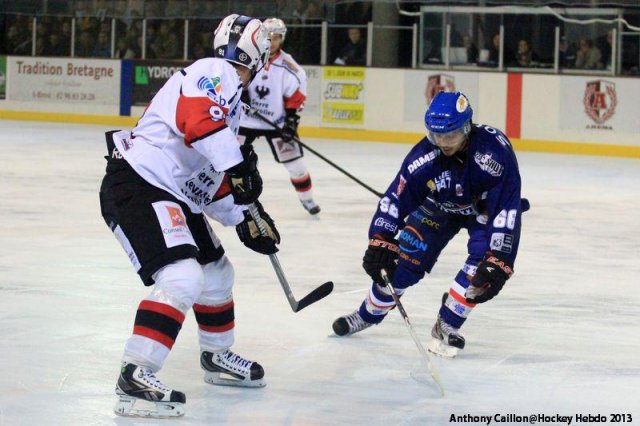 Photo hockey match Brest  - Briançon  le 19/10/2013