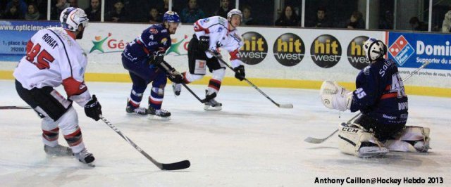 Photo hockey match Brest  - Briançon  le 19/10/2013