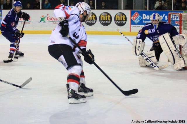 Photo hockey match Brest  - Briançon  le 19/10/2013