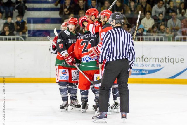 Photo hockey match Anglet - Annecy le 19/10/2013