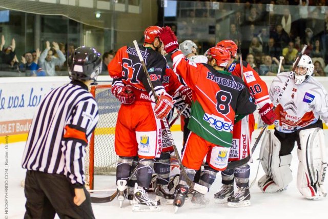 Photo hockey match Anglet - Annecy le 19/10/2013