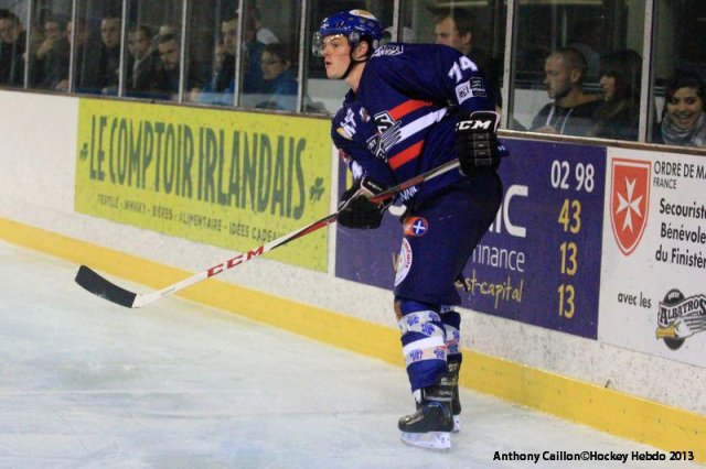 Photo hockey match Brest  - Nantes le 22/10/2013