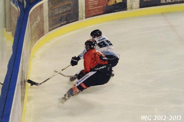 Photo hockey match Bordeaux - Tours  le 22/10/2013