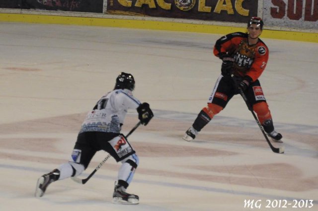 Photo hockey match Bordeaux - Tours  le 22/10/2013
