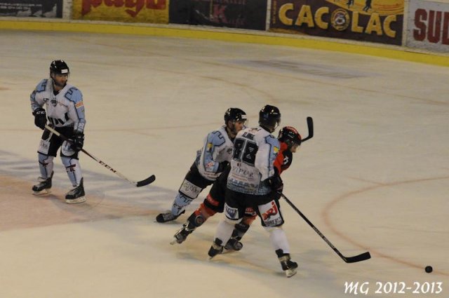 Photo hockey match Bordeaux - Tours  le 22/10/2013