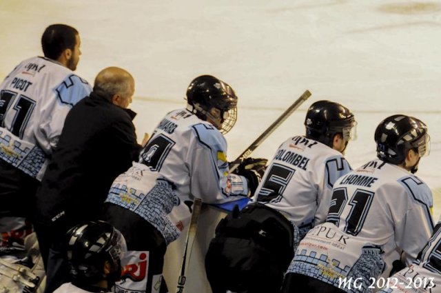Photo hockey match Bordeaux - Tours  le 22/10/2013