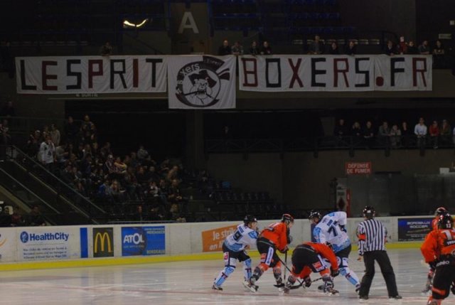 Photo hockey match Bordeaux - Tours  le 22/10/2013
