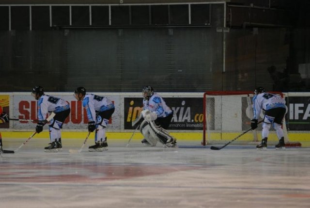 Photo hockey match Bordeaux - Tours  le 22/10/2013