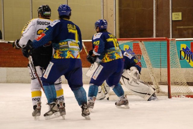 Photo hockey match Dijon  - Rouen le 29/11/2008