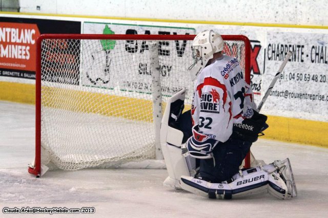 Photo hockey match Chamonix  - Lyon le 22/10/2013