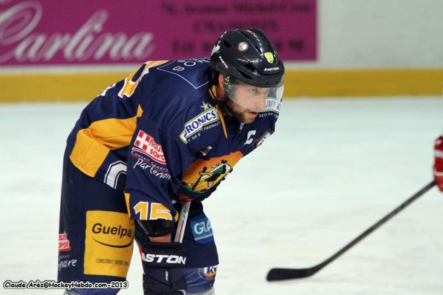 Photo hockey match Chamonix  - Lyon le 22/10/2013