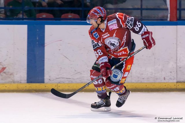 Photo hockey match Lyon - Montpellier  le 26/10/2013