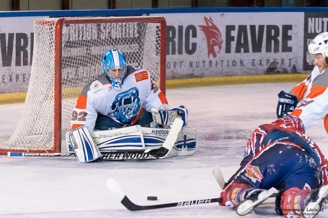 Photo hockey match Lyon - Montpellier  le 26/10/2013