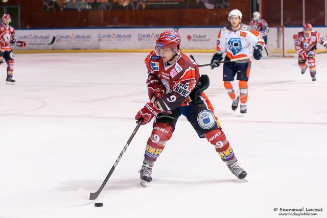 Photo hockey match Lyon - Montpellier  le 26/10/2013