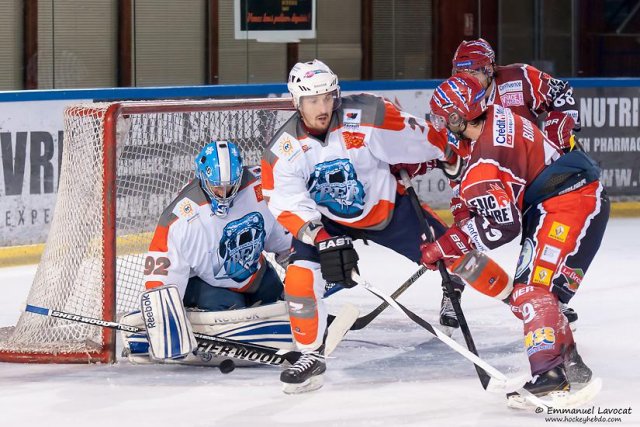Photo hockey match Lyon - Montpellier  le 26/10/2013