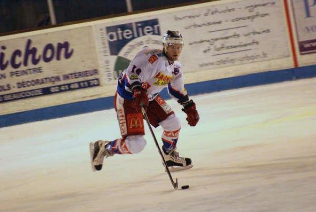 Photo hockey match Angers  - Epinal  le 29/11/2008