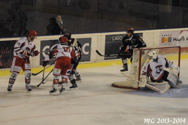 Photo hockey match Bordeaux - Courbevoie  le 26/10/2013