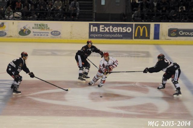 Photo hockey match Bordeaux - Courbevoie  le 26/10/2013