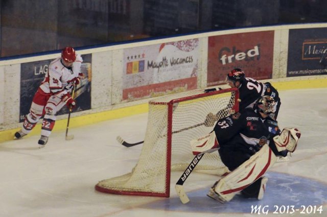 Photo hockey match Bordeaux - Courbevoie  le 26/10/2013