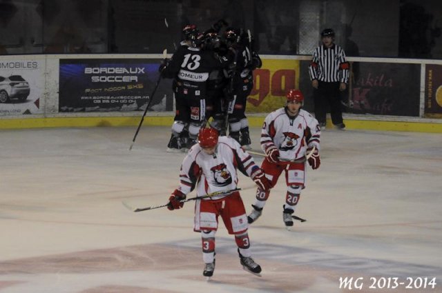 Photo hockey match Bordeaux - Courbevoie  le 26/10/2013