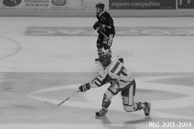 Photo hockey match Bordeaux - Courbevoie  le 26/10/2013