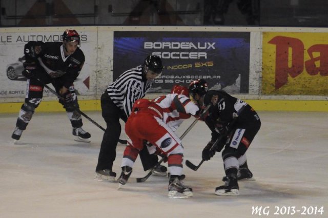 Photo hockey match Bordeaux - Courbevoie  le 26/10/2013