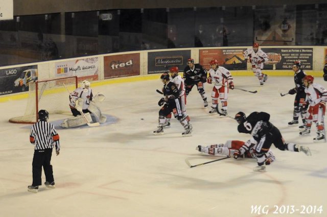 Photo hockey match Bordeaux - Courbevoie  le 26/10/2013