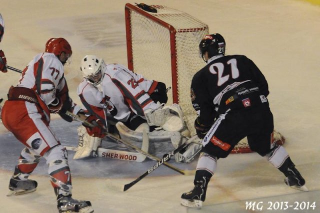 Photo hockey match Bordeaux - Courbevoie  le 26/10/2013