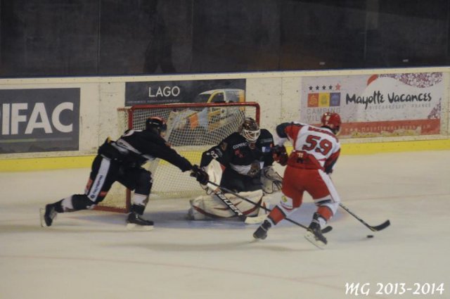 Photo hockey match Bordeaux - Courbevoie  le 26/10/2013