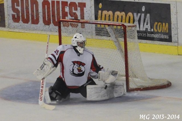 Photo hockey match Bordeaux - Courbevoie  le 26/10/2013