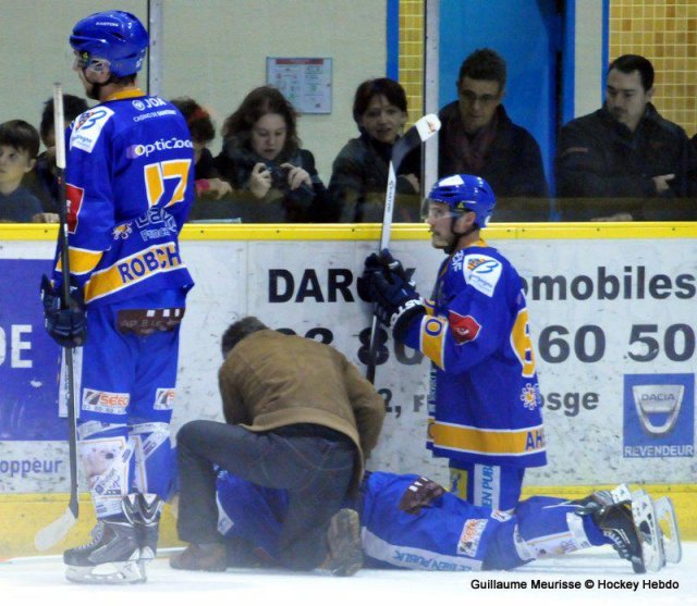 Photo hockey match Dijon  - Grenoble  le 26/10/2013