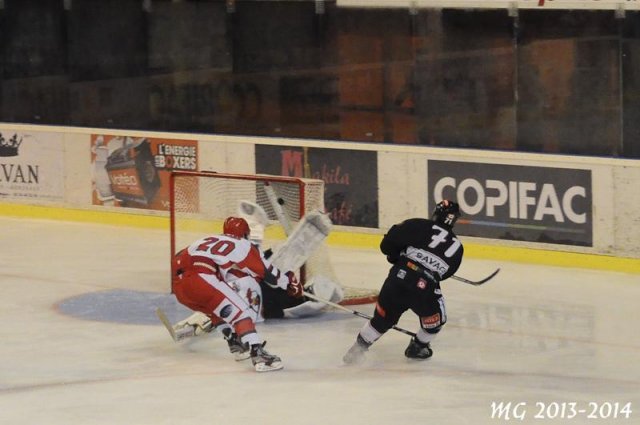 Photo hockey match Bordeaux - Courbevoie  le 26/10/2013