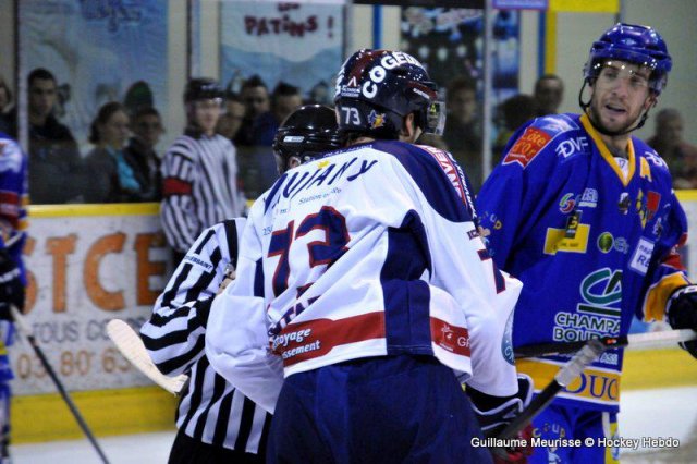 Photo hockey match Dijon  - Grenoble  le 26/10/2013