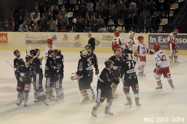 Photo hockey match Bordeaux - Courbevoie  le 26/10/2013