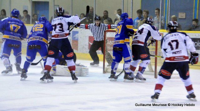 Photo hockey match Dijon  - Grenoble  le 26/10/2013