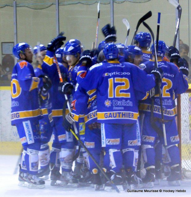 Photo hockey match Dijon  - Grenoble  le 26/10/2013