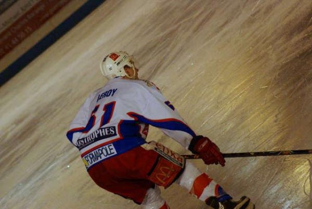Photo hockey match Angers  - Epinal  le 29/11/2008