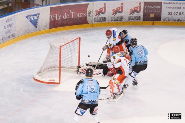 Photo hockey match Tours  - Amnéville le 26/10/2013