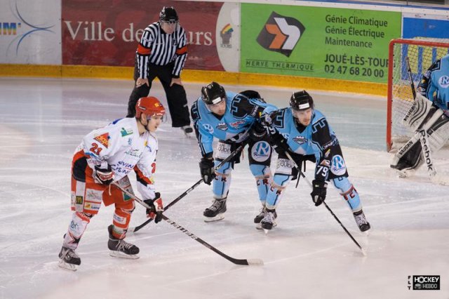 Photo hockey match Tours  - Amnéville le 26/10/2013