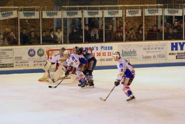 Photo hockey match Angers  - Epinal  le 29/11/2008