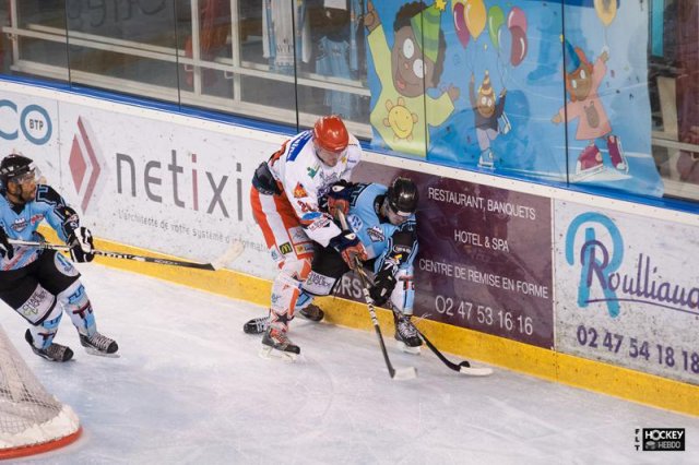 Photo hockey match Tours  - Amnéville le 26/10/2013